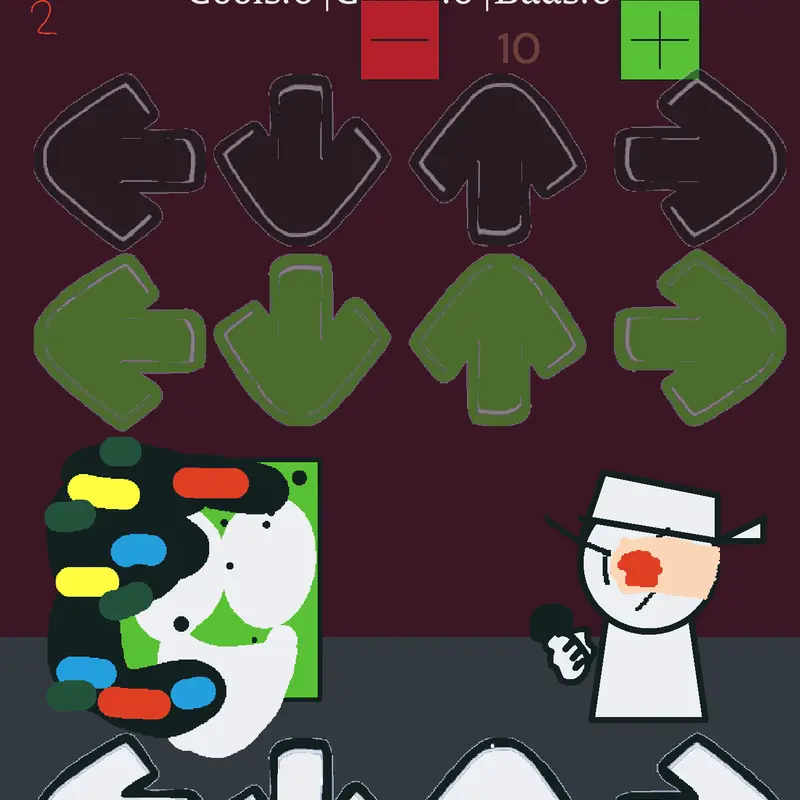 Block pibby glitch fnf by @Timesup003