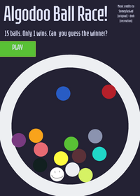 algodoo ball race