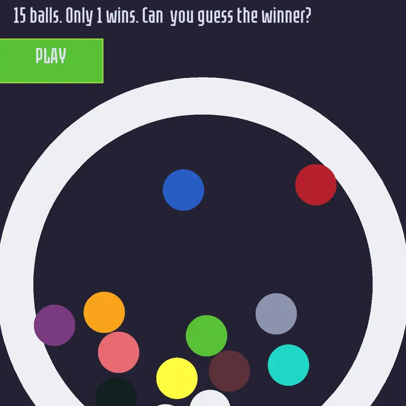 algodoo ball race by @blunderblud1234
