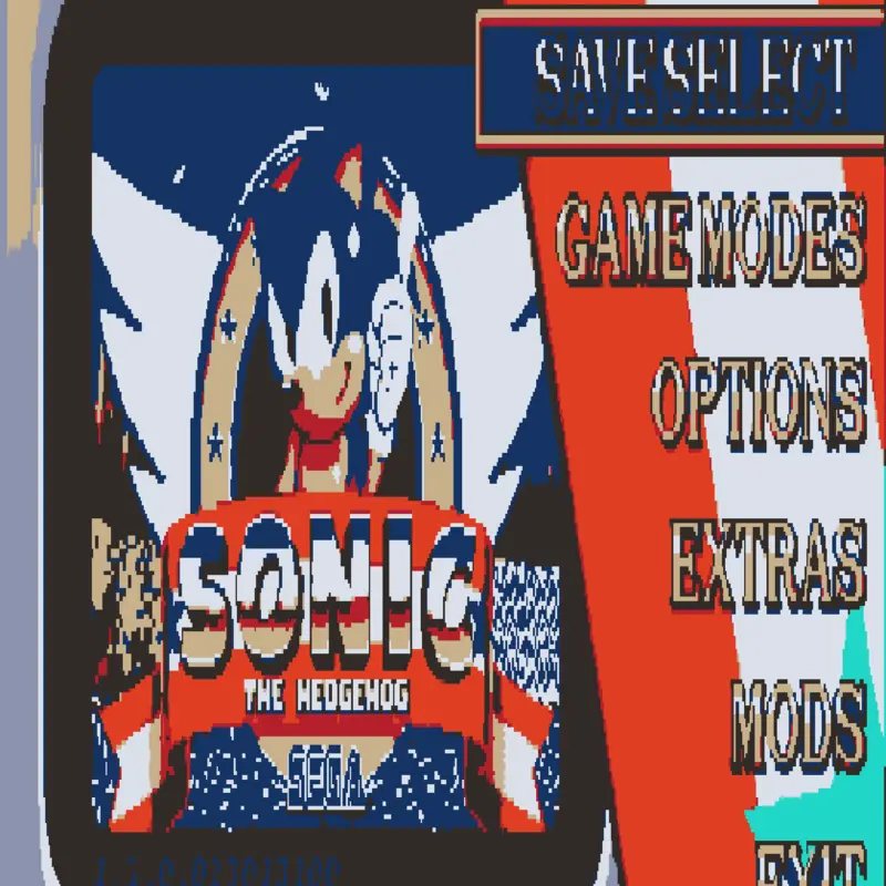 Sonic ALL mania by @golf_ball-officialis