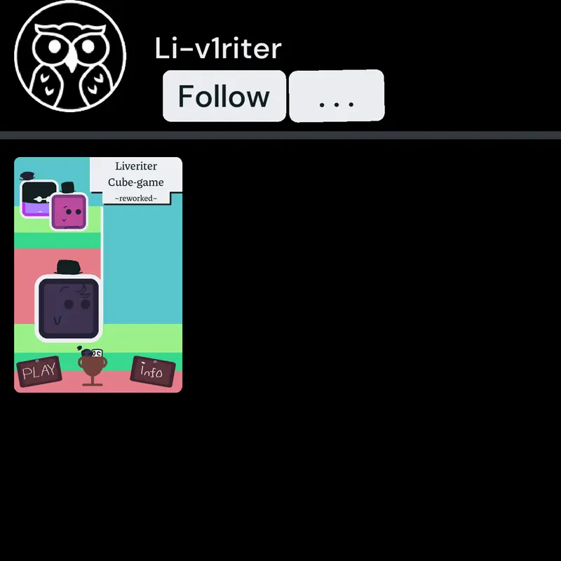 Game by @liveriterAnimates
