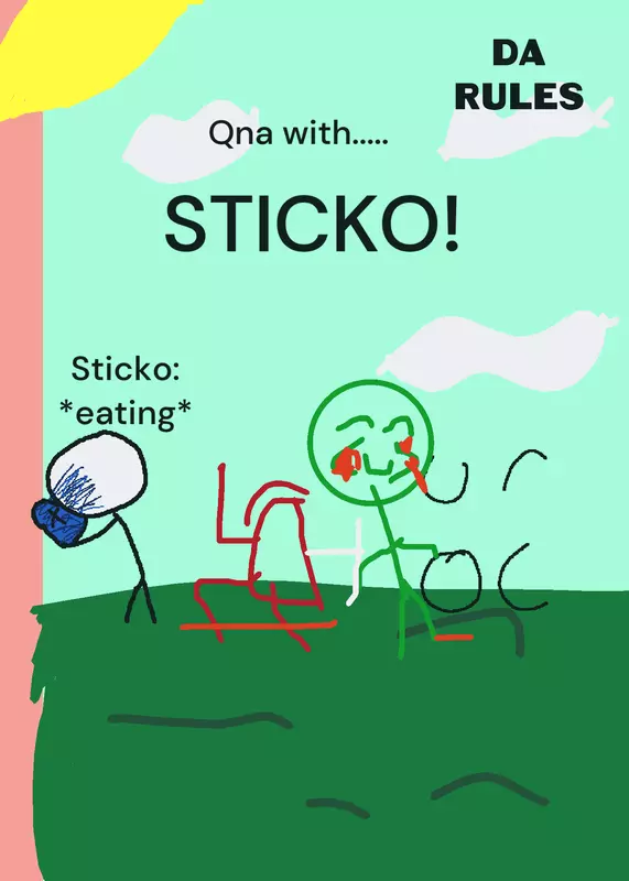 Qna with sticko by @Greenawesome