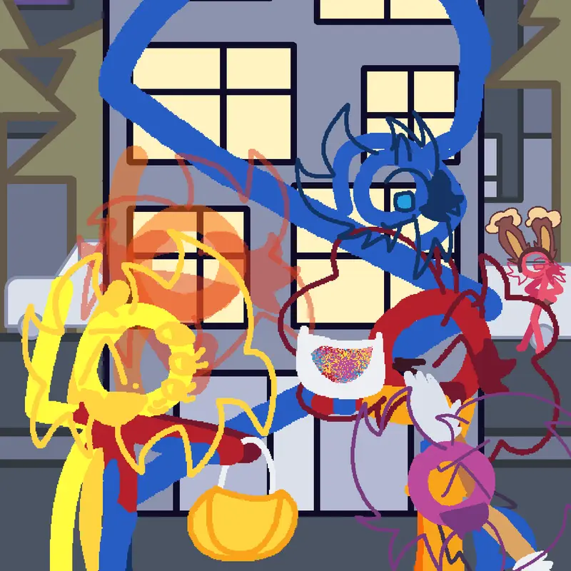 Happy Spooky Month by @StickBash-Nation