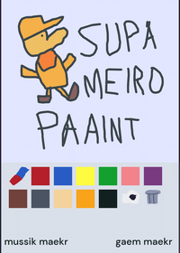 SUPA MEIRO PAAINT Perdón por no publicar...