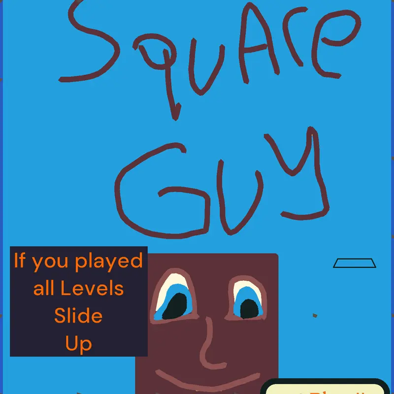 Square Guy by @Draworigami