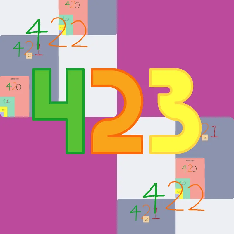 Number 423!! by @Glitch_711