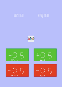 Width scale and Height scale test