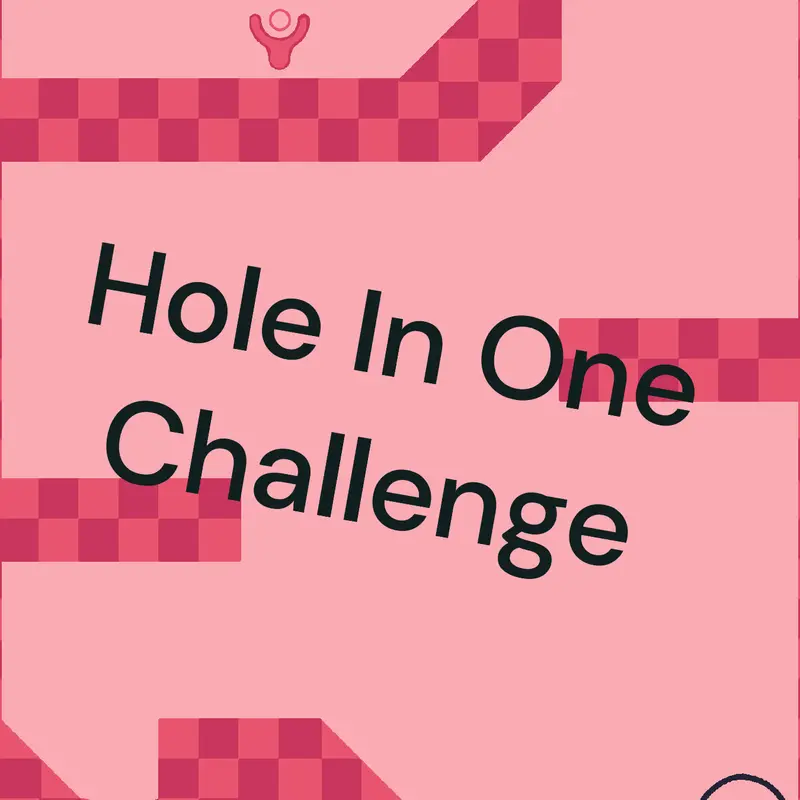 Hole in one challenge by @mentos2009
