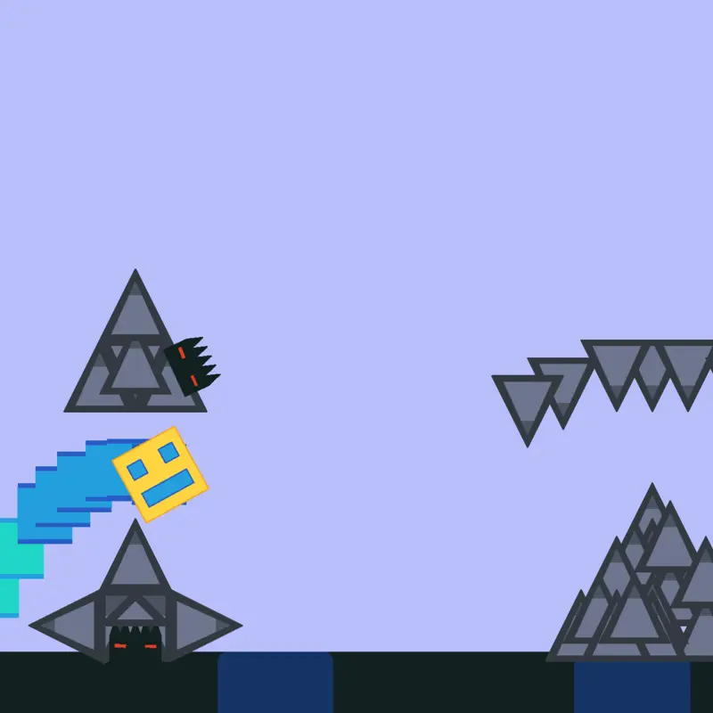 geometry dash jumps by @RonyBejarano