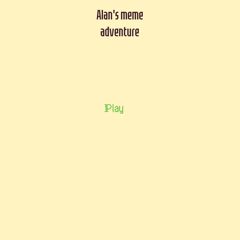 Game by @alanjacob09