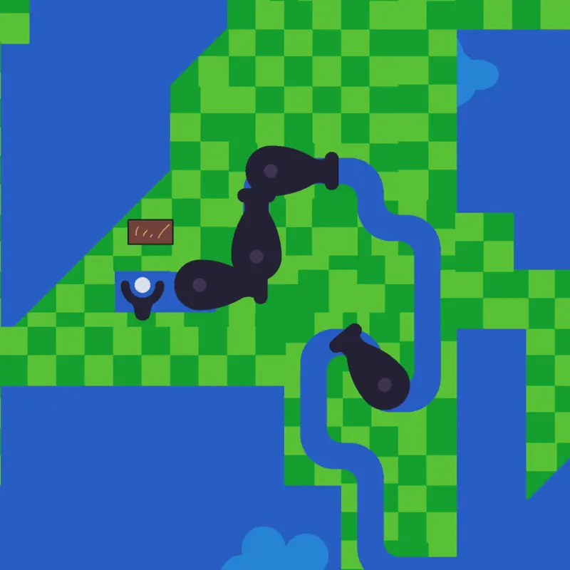 Long Golf Parkour by @TurkBirSey