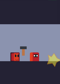 Ending game In red cube lab.