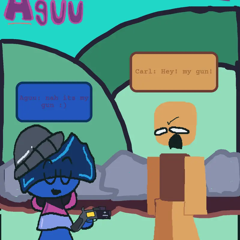 Qna with aguu (Carl ver.) by @Aguu_3463