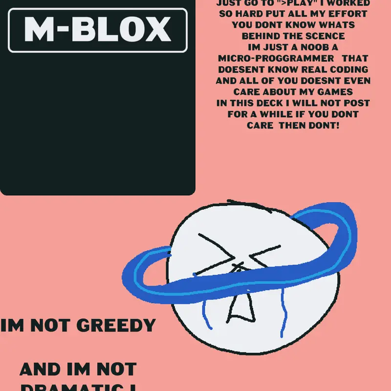 Why... Why??????! by @M-blox_Official