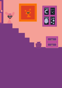 Pinki is hurt by stair He got Blood By Stair...