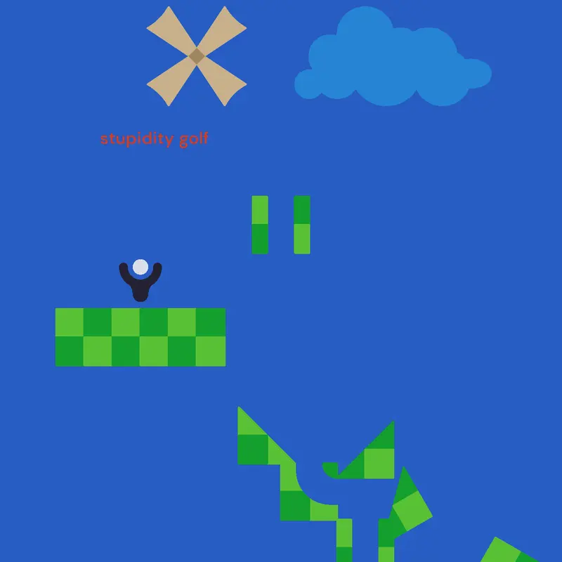 stupidity golf by @jacobisepic2763ALT