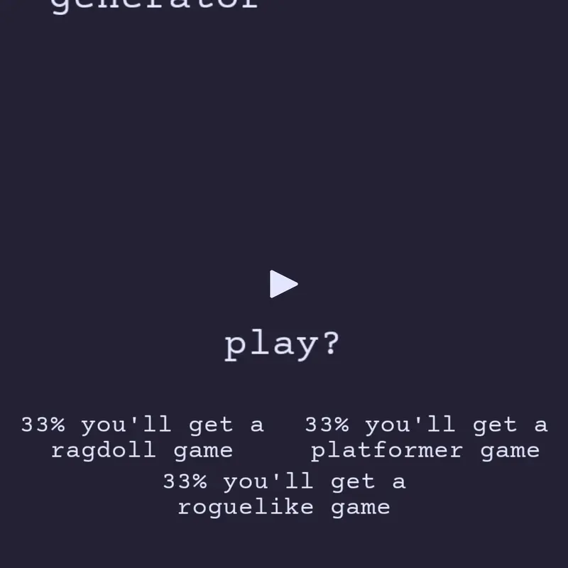 Game by @ferrum