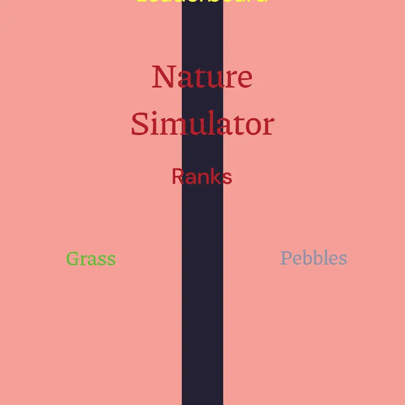 Nature Simulator by @mrman99