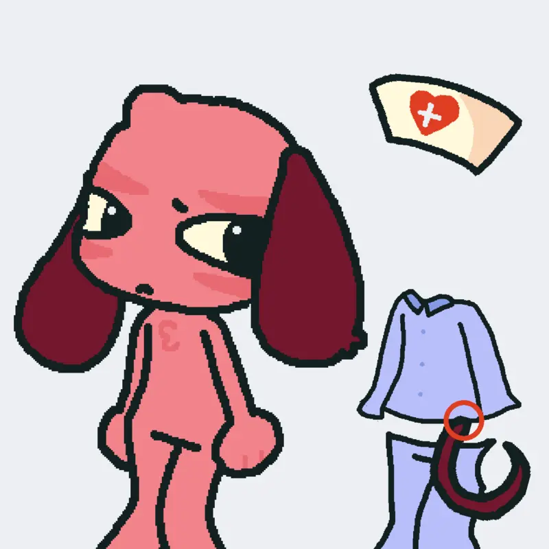 Animal hospital anomaly by @syrup_pancakes