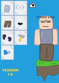 Create your own civilian any way you like!