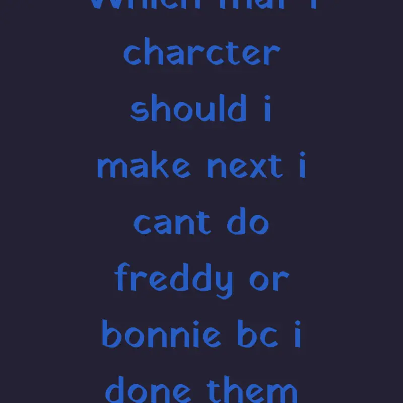 Game by @BonnietheBunny_InCastle