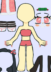 Demon slayer dress up # Nezuko # Demon slayer