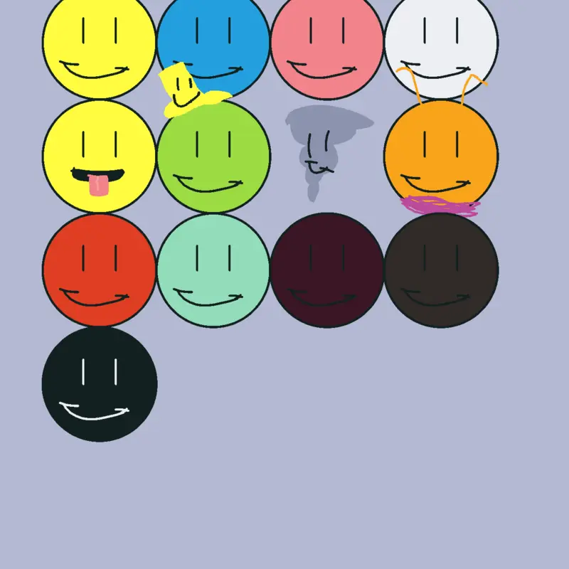Ooh smileys by @Itskalli30