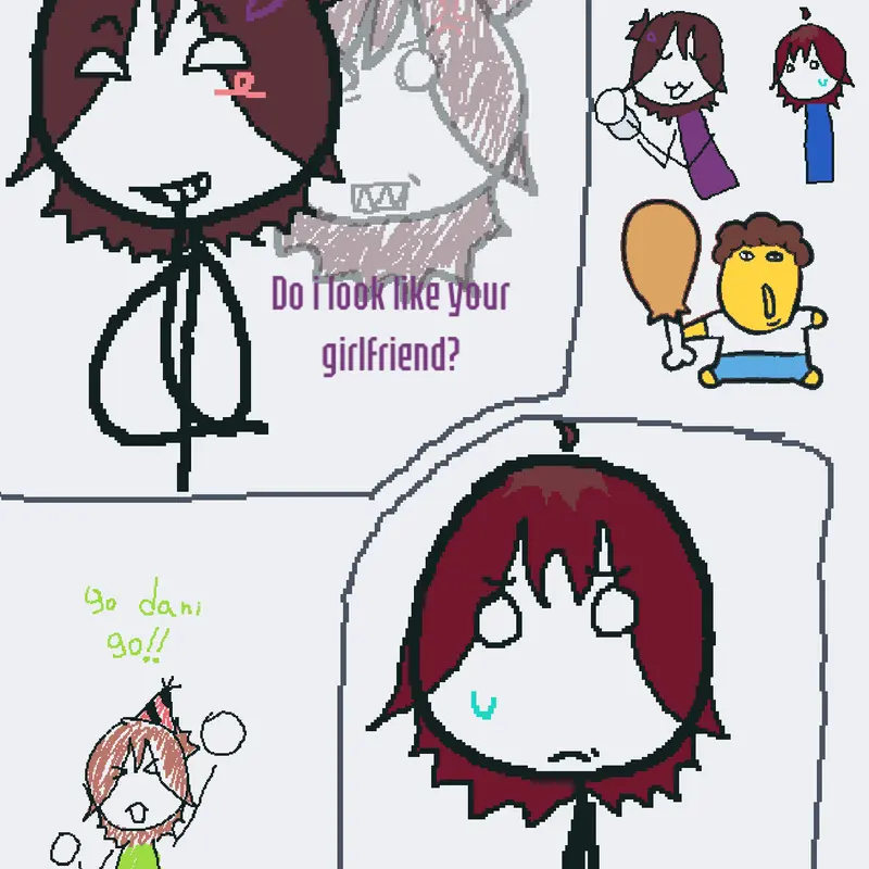 do i look like your girlfriend? by @Necrobreaker