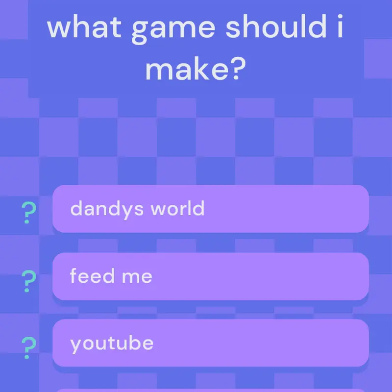 Game by @noob_user
