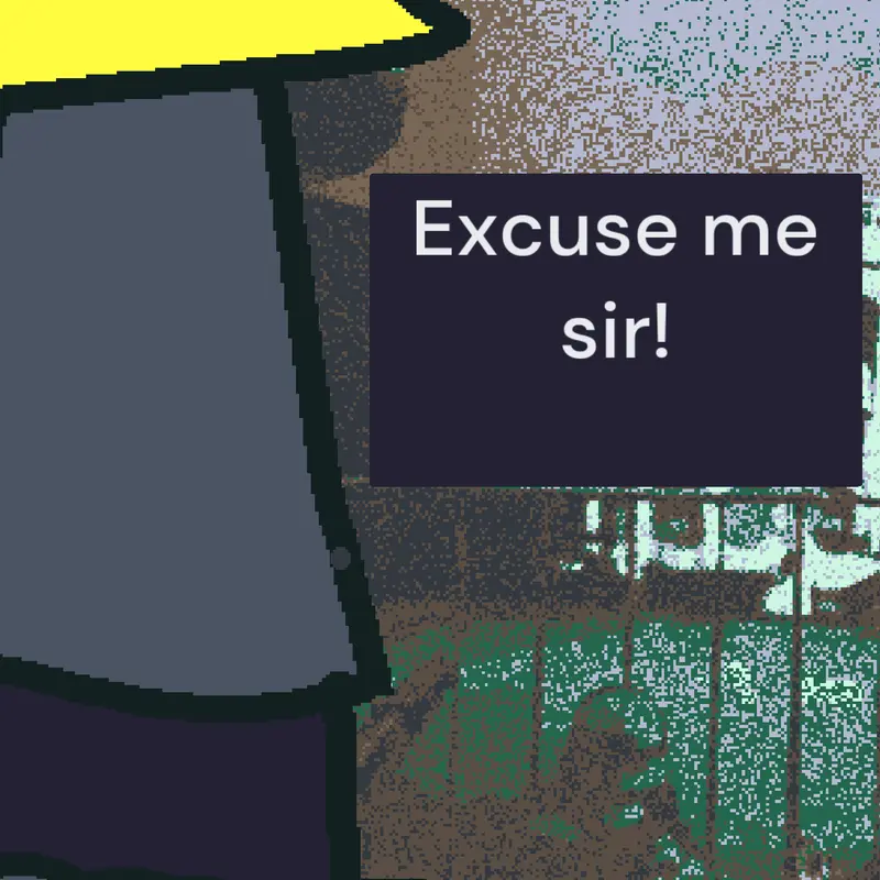 Excuse me sir by @tryx78