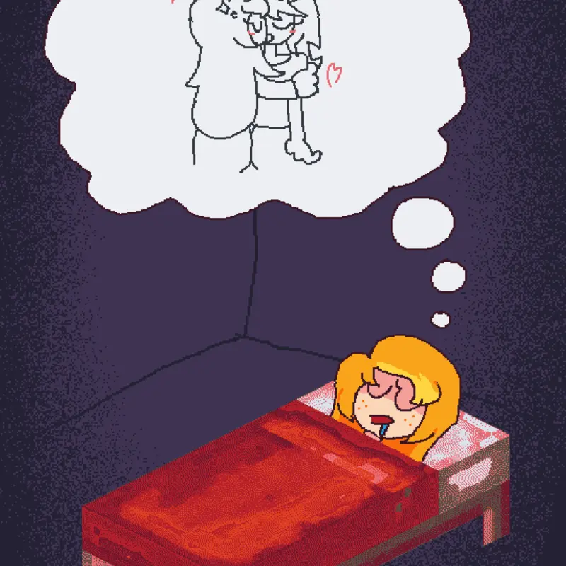 Lesbian Jumpscare by @MillySecends