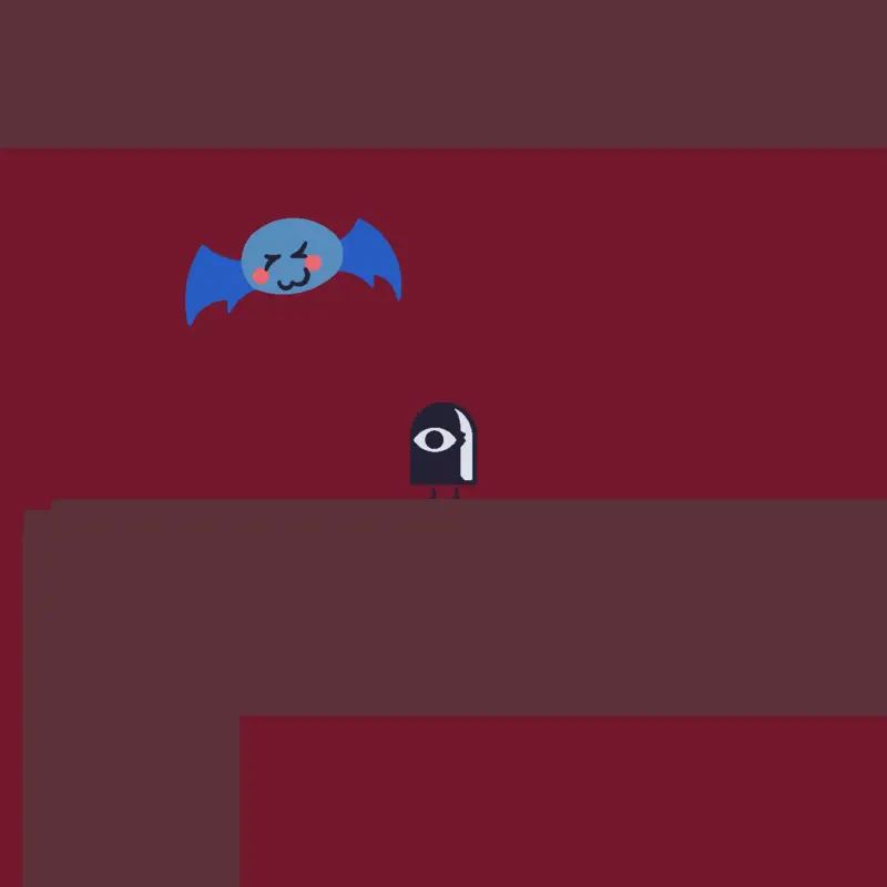 Run away , don't touch blue , touch whit by @greensmile