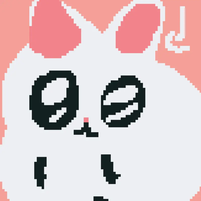 A rabbit by @malkckie
