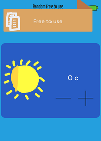 Free to use Weather system and phone widgets