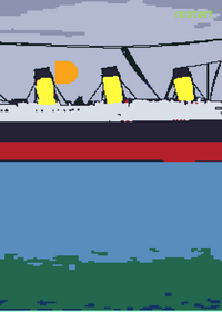 a titanic game made with only pictures!