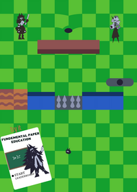 Miss circle golf game