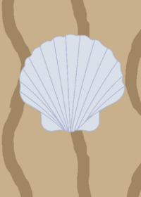 Find shells on the beach, Chill game