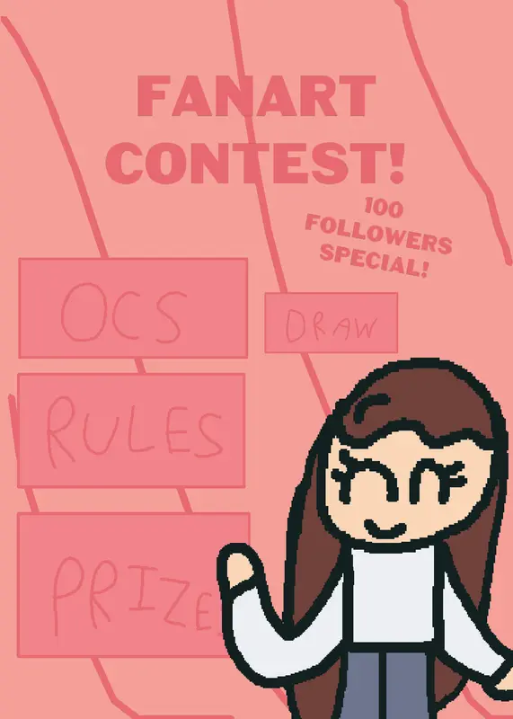 Fanart contest 100 followers special! by @Blot_fanatik