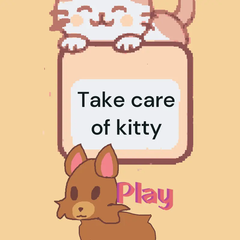 Cute cat take care by @T1ff4nyStr4wb3rry