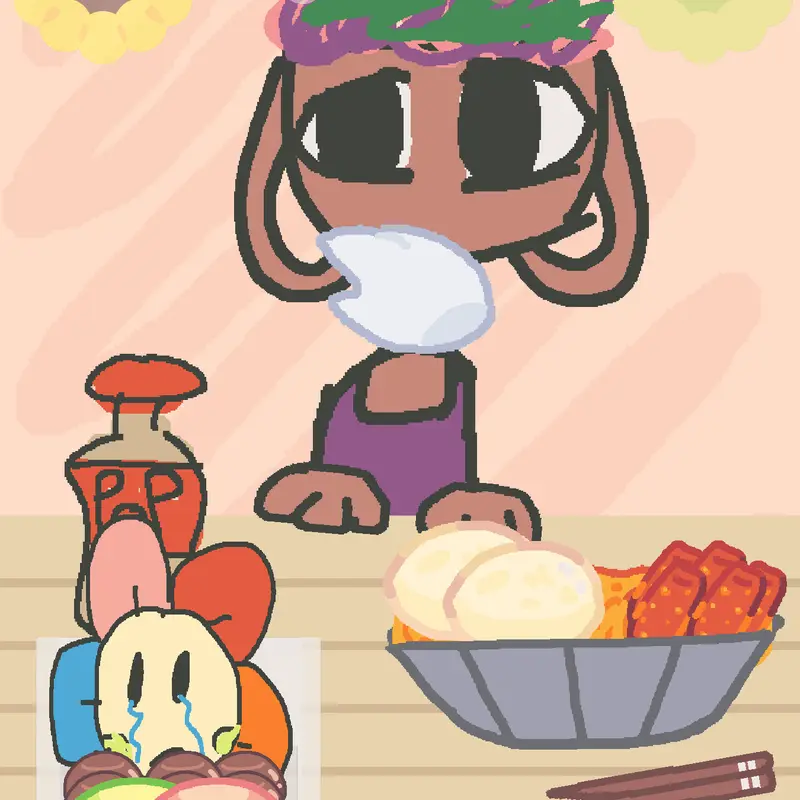 Popy#food#dandys word by @Hrlo