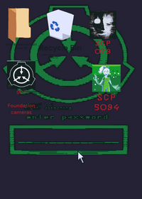 Computador da fundação scp