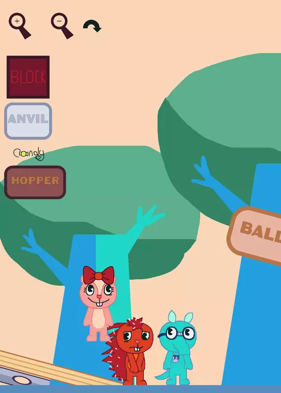 Lalalalala happy tree Friends by @book89