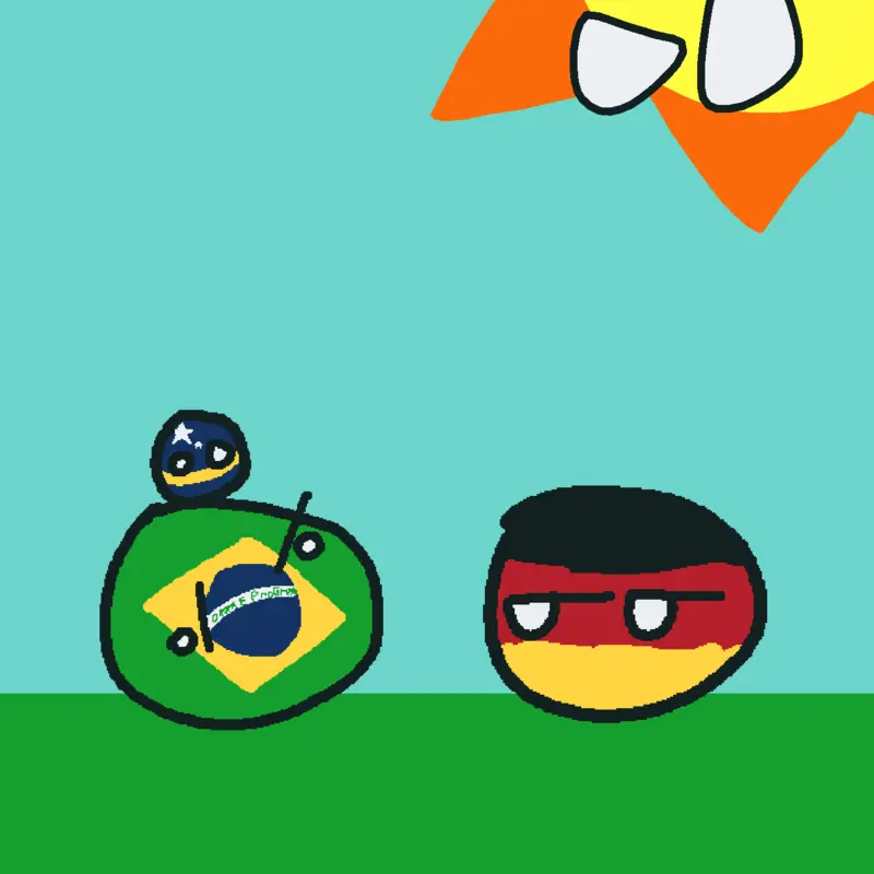 Brazil,Germany  and Curaçao by @9sksnzj