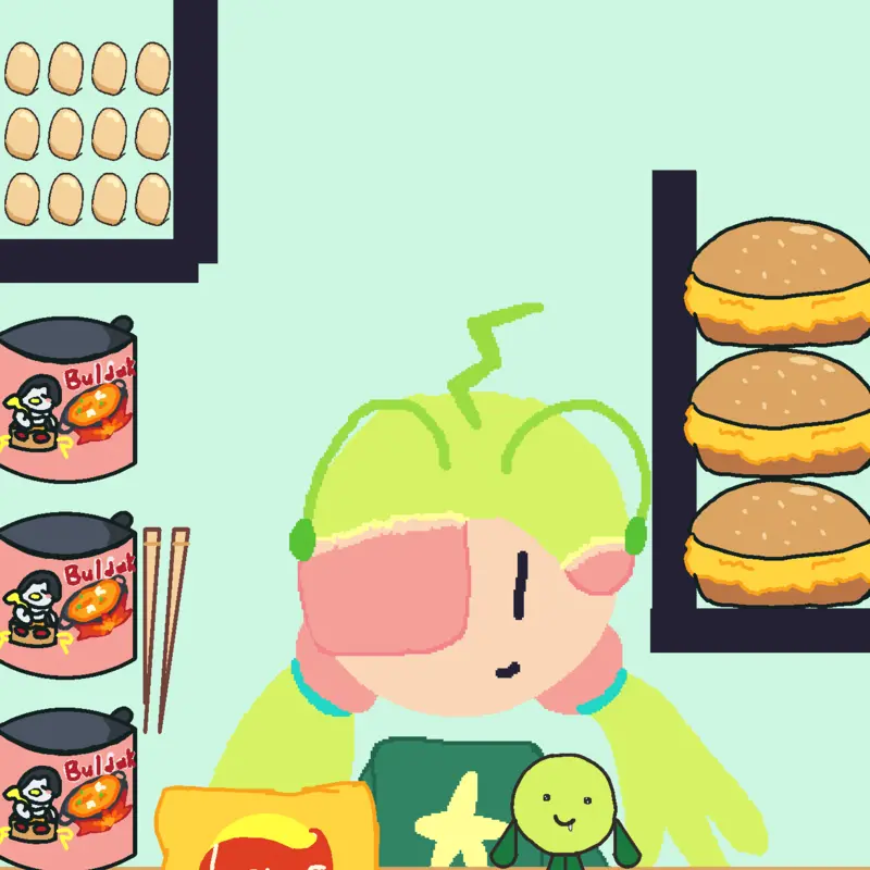 My first deck (mukbang with my oc Alia) by @That_catdog