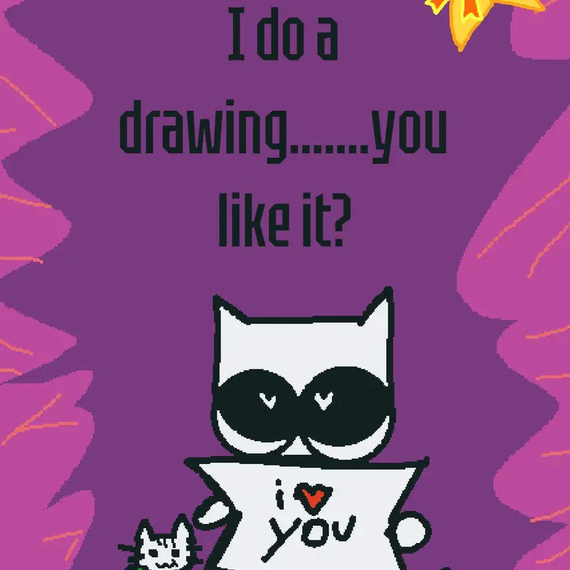 I do a drawing by @pixelogt_original