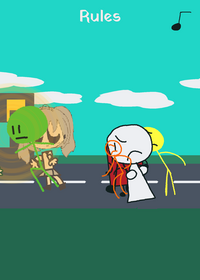 Add yourself running from a fight cloud!