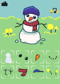 Create the SnowMan!