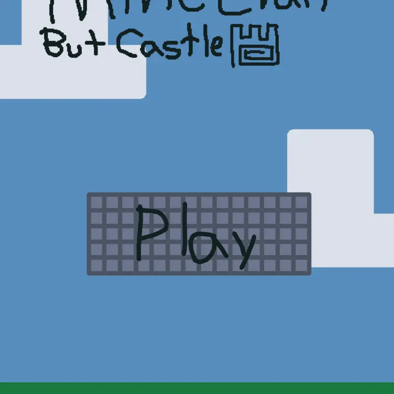 Minecraft But Castle by @the_letter_m