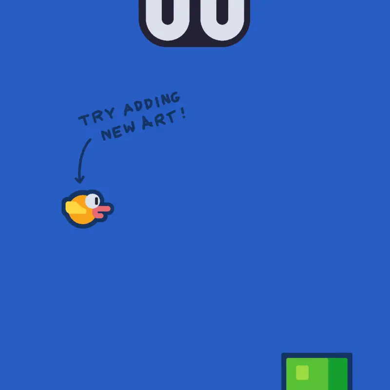 Flappy Bird by @LegendaryAldwinCreator