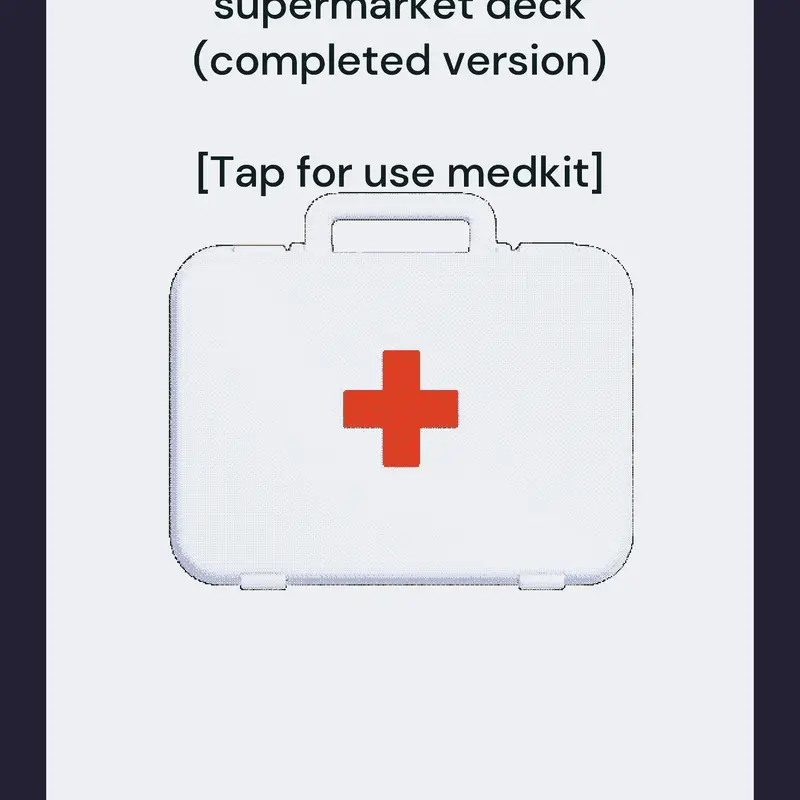 Free medkit by @proldd